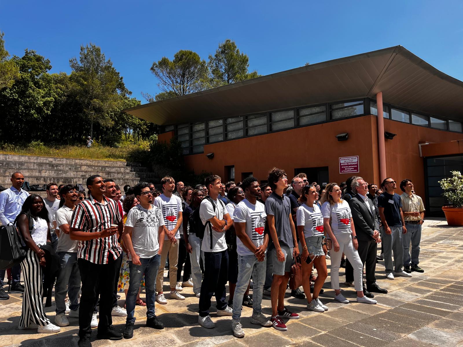 Etudiants en 1ère ligne SimHydro 2025